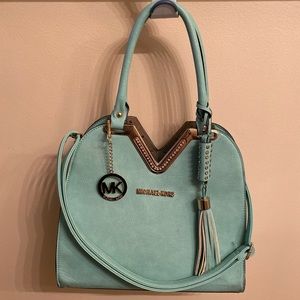 Turquoise MK Purse